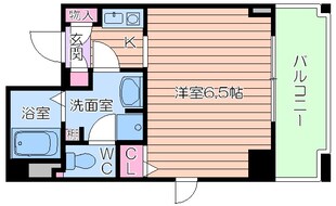 アクアプレイス東天満の物件間取画像